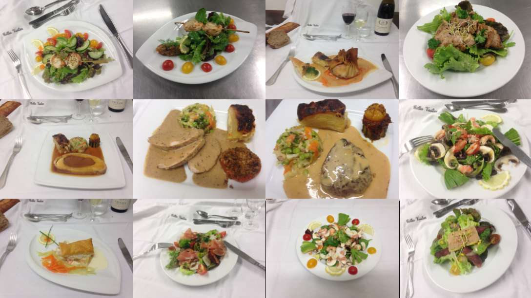 assiettes présentation - traiteur mariage et réceptions Loiret