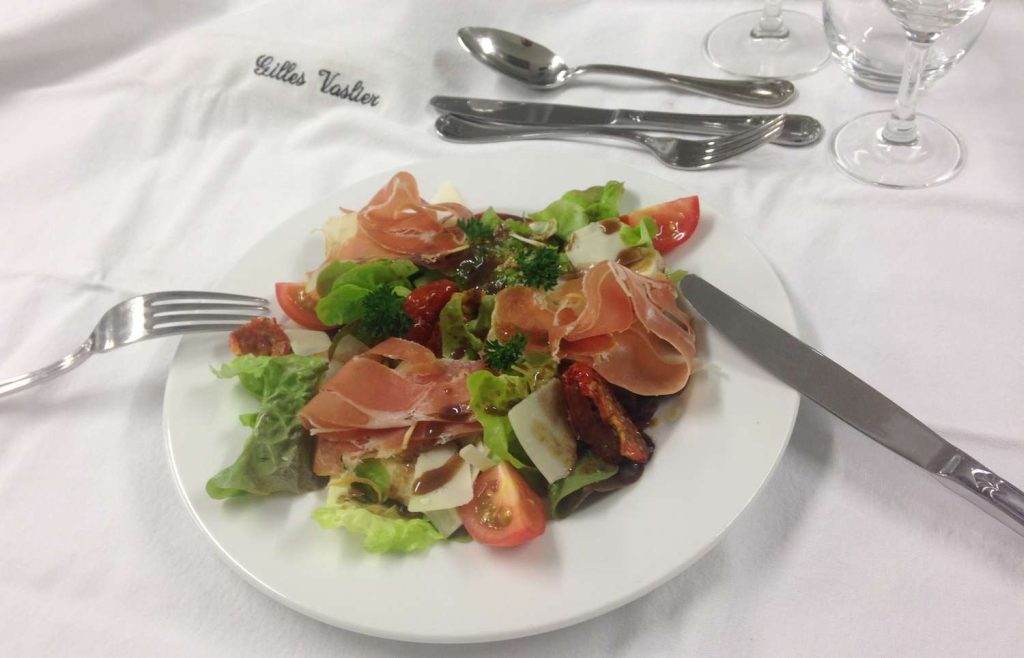 Salade composée du buffet du lendemain